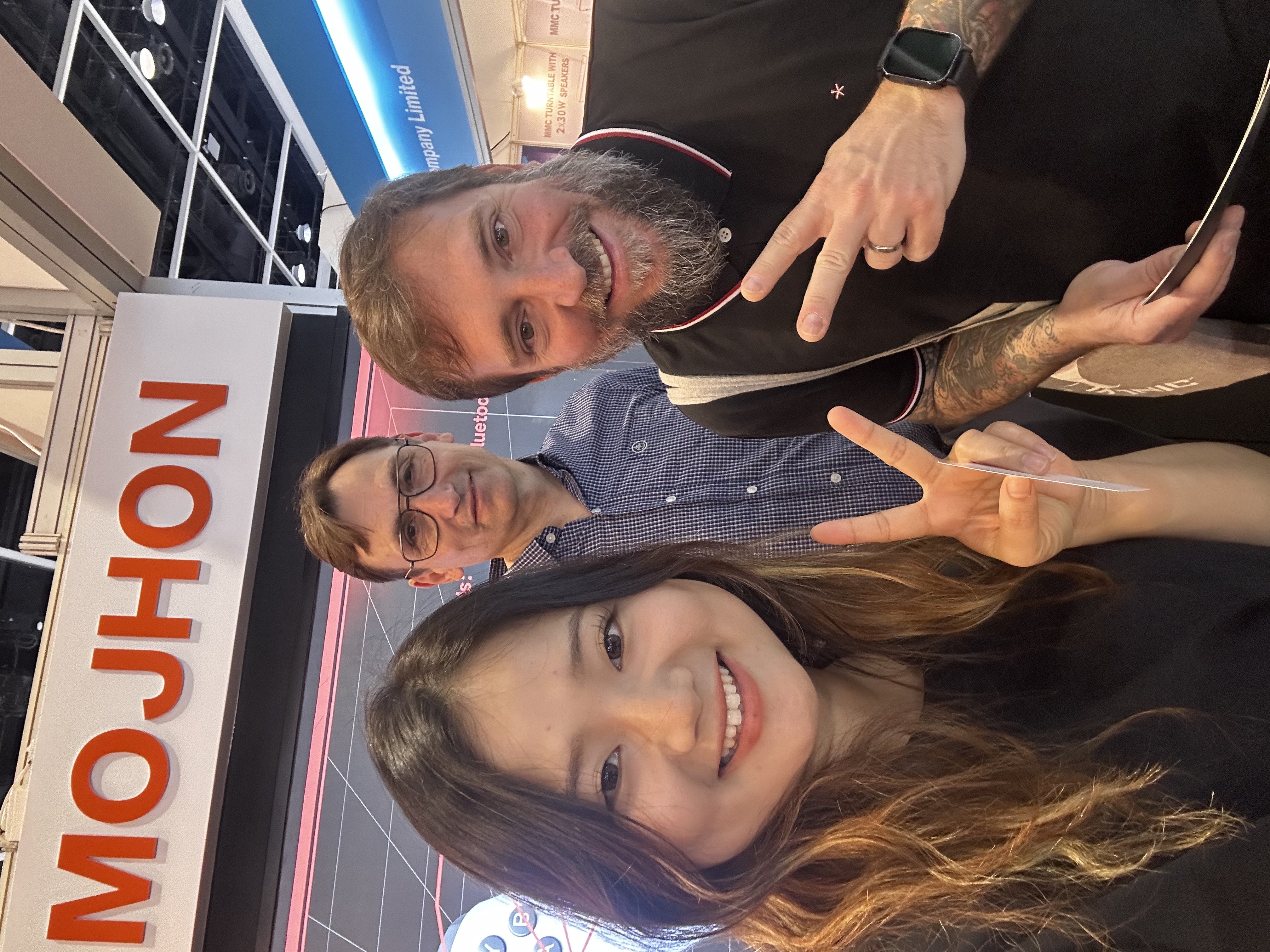 Eleanor at Woodex Tehran